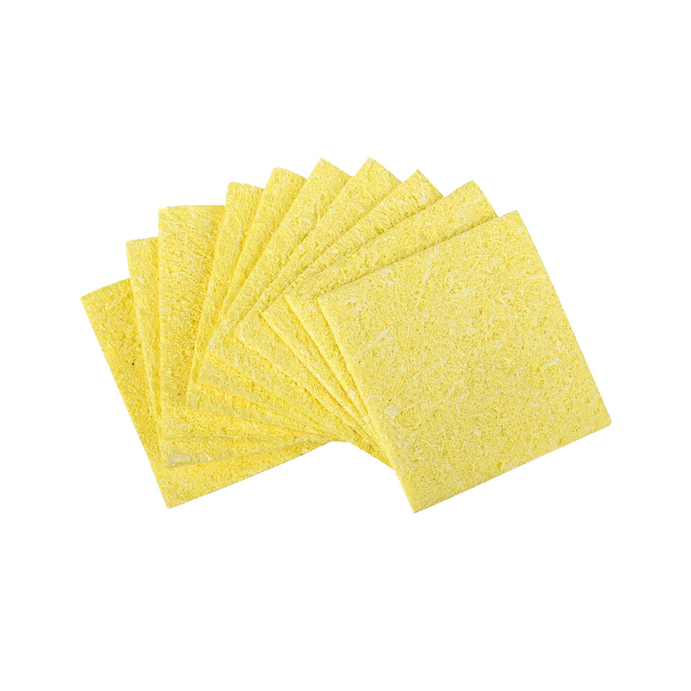 Ekavir 10 Pieces Soldering Iron Cleaning Pad Sponge For Clean Solder Iron Tip